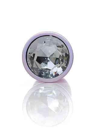 Анальна пробка - Jewellery Pearl Pink Plug Clear L Sex Aura Київ