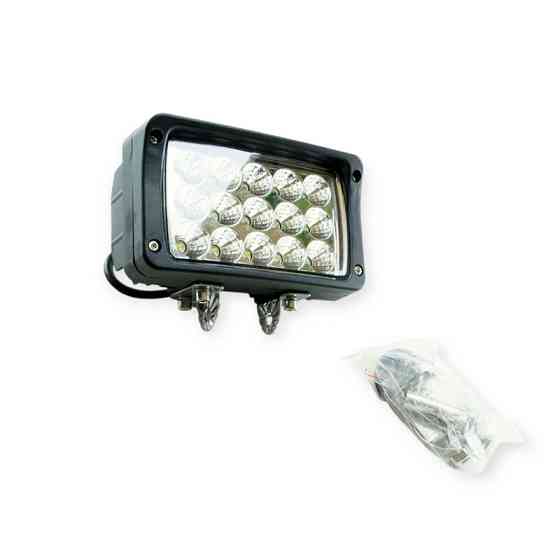 Фара LED прямокутна 160x95х70 (ДВШ) 45W дальній Optimal-L додаткова Мукачево