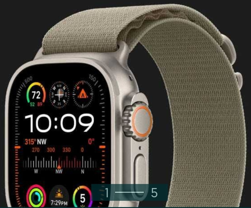 Смарт-Часи Apple Watch Ultra 2 49 mm GPS + LTE Titanium Київ - фото 5