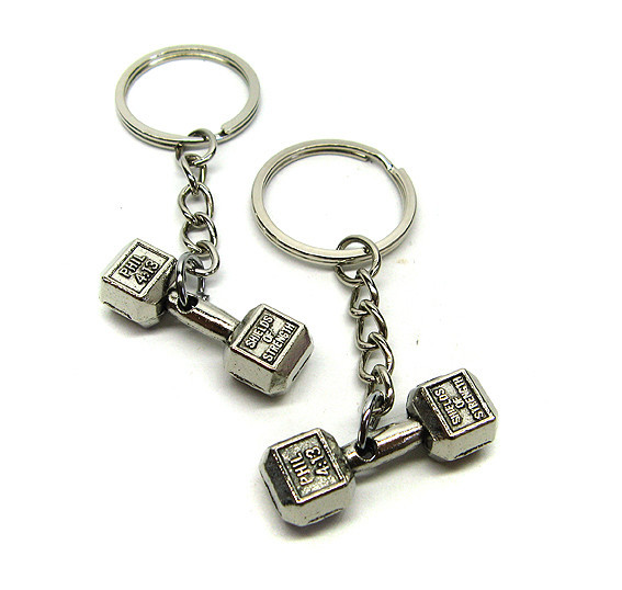 Брелок для ключей спорт 12 шт Гантеля Киев - изображение 1