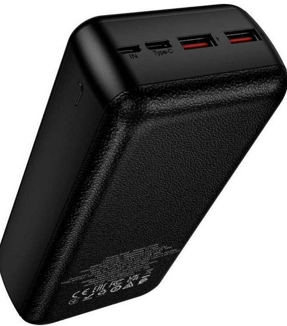 Повербанк із швидкою зарядкою 30000 mAh 22,5 Вт HOCO J159B power bank Харків - фото 1