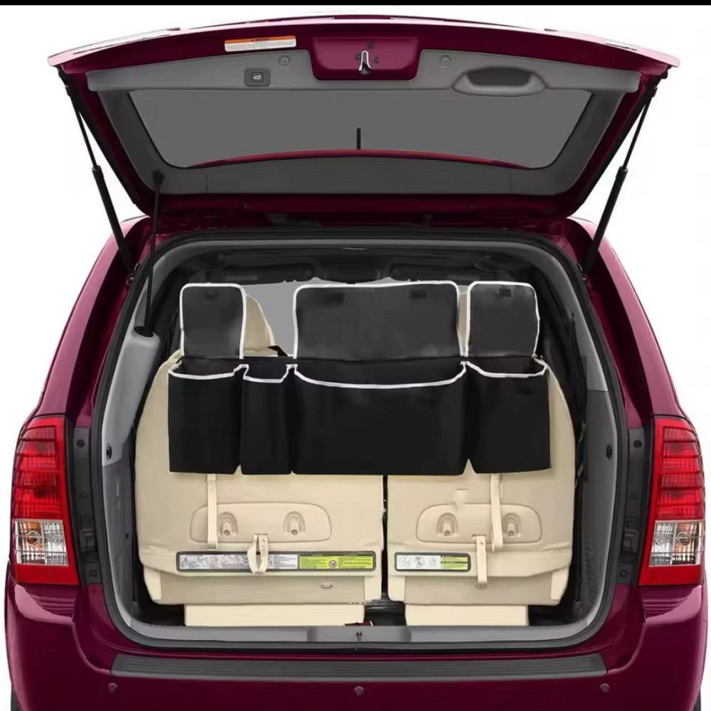 Універсальний автомобільний органайзер для зберігання 90 на 25 см чорний Київ - фото 6