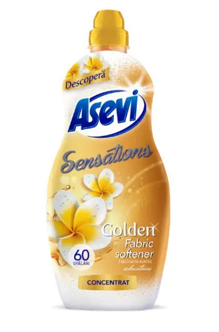 Asevi Кондиціонер для прання концентрований Golden Sensations 1,44 л (60 прань) Виноградов - изображение 1