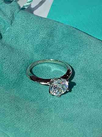 Кольцо Тиффани Tiffany, серебро 925 пробы / упаковано в мешочек Тиффани Одесса