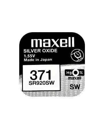 Батарейка MAXELL SR920SW 1PC EU MF (371) A 1шт (M-18290100) Київ