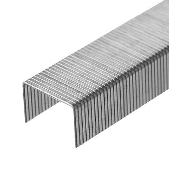 Скоба 8 мм, ширина 11,3 мм, перетин 0,70 мм, 1000 шт/упак INTERTOOL RT-0108 Киев