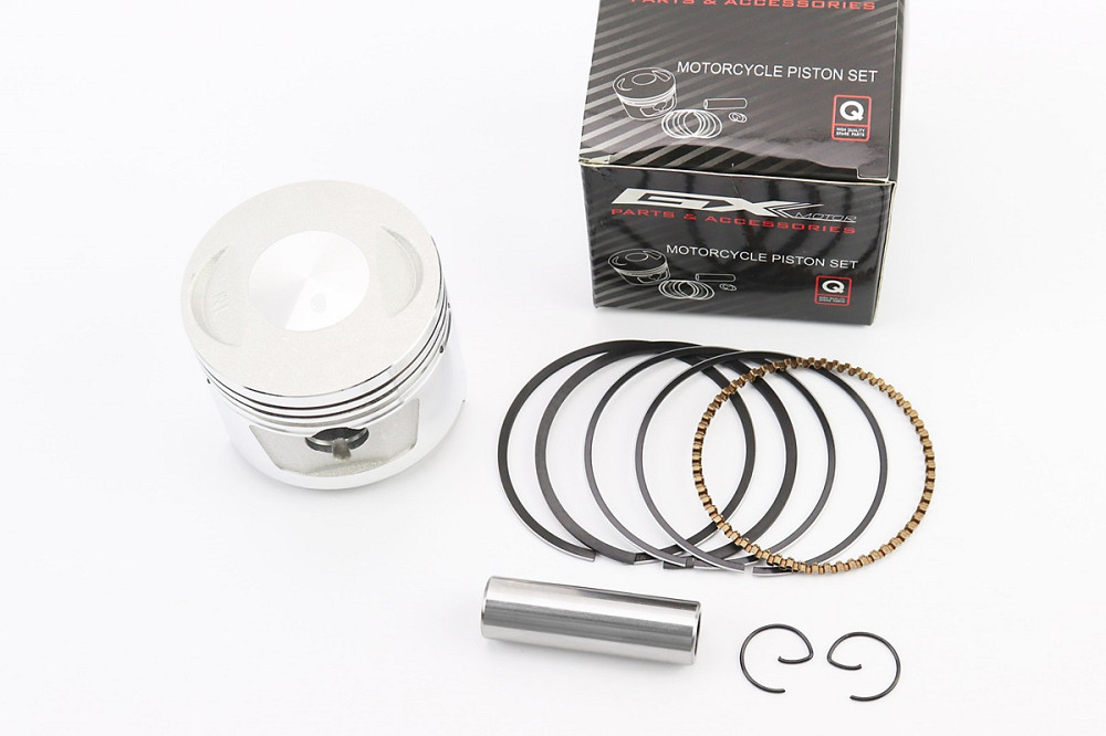 Поршень к-кт CB/CG150cc 62,0мм STD (висота 52,5мм; палець 15мм) Бершадь - фото 1