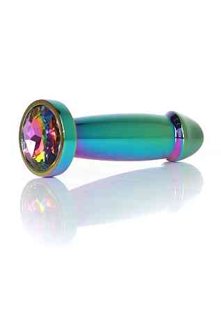 Анальна пробка - Jewellery Multicolour Penis Plug Clear S Sex Aura Київ