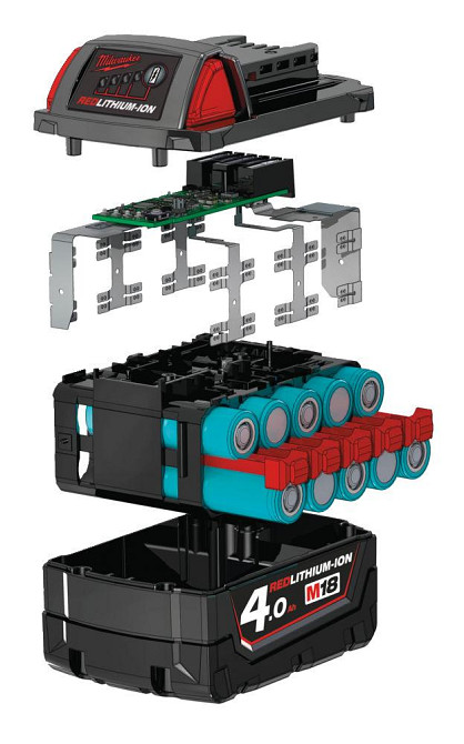 Аккумулятор Li-Ion MILWAUKEE M18 B4 4 Ач 4932430063 Одеса - фото 4