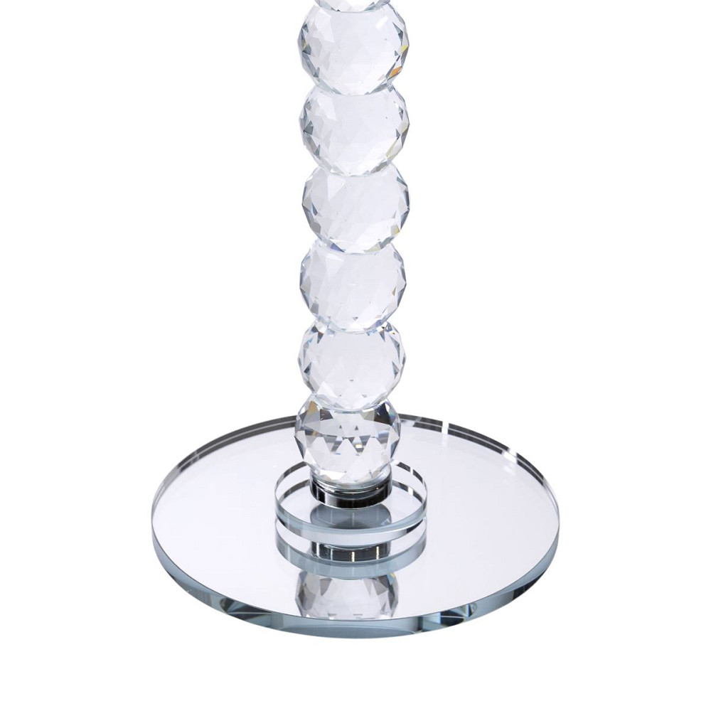 Yiwu Тортівниця скляна на ніжці 30×32 см см підставка для торта, капкейків прозора HP-4-81L Коломия - фото 4