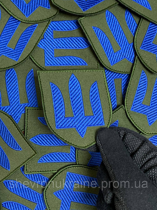 Шеврон механизированные войска ВСУ (Форма щит. На липучке) Размер 8x7см Киев - изображение 4