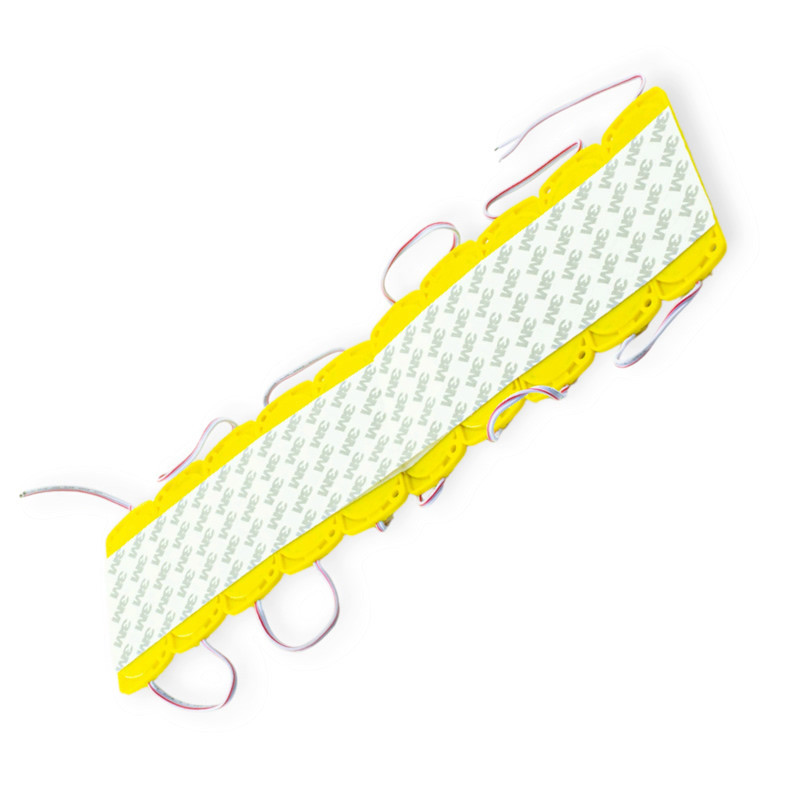 Модуль 24V Жовтий 12 SMD 2835 MD 060 Long Lens (10шт) світлодіодний Мукачево - фото 1