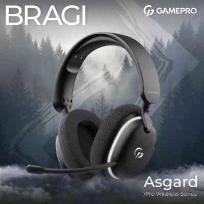 Наушники GamePro Asgard Bragi 7.1 RGB Tri-Mod Black (HSW250B) Винница