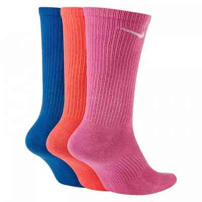 Носки Nike U NK EVERYDAY PLUS LTWT CREW 3PR DC7537-902 42-46 3 пари Мультиколор (194500697874) Винница