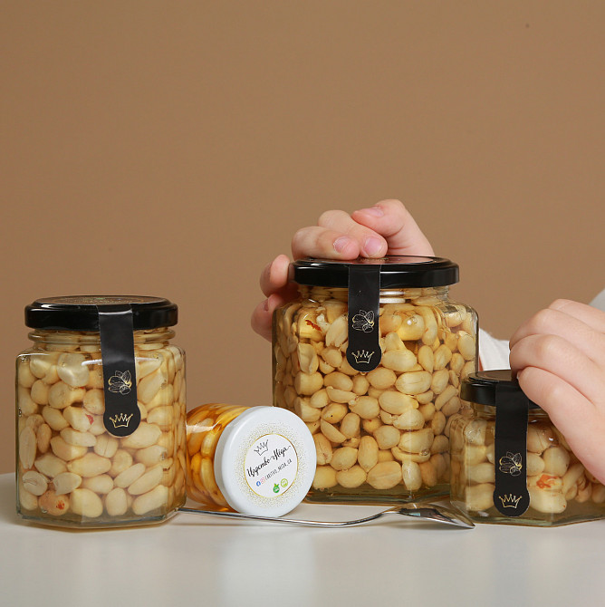 Мёд с арахисом Царство Мёда 130 грамм Одесса - изображение 5