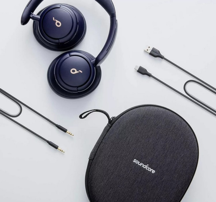 Bluetooth-Гарнітура Anker SoundСore Life Q30 v2 Midnight Blue (A3028333) Харьков - изображение 5