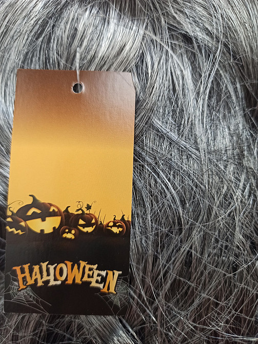 Парик для мужчин и женщин седые волосы для Хэллоуина one size Киев - изображение 3