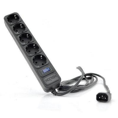 Сетевой фильтр питания Merlion 5 розеток, 3м, UPS (UPS B530) Винница - изображение 1