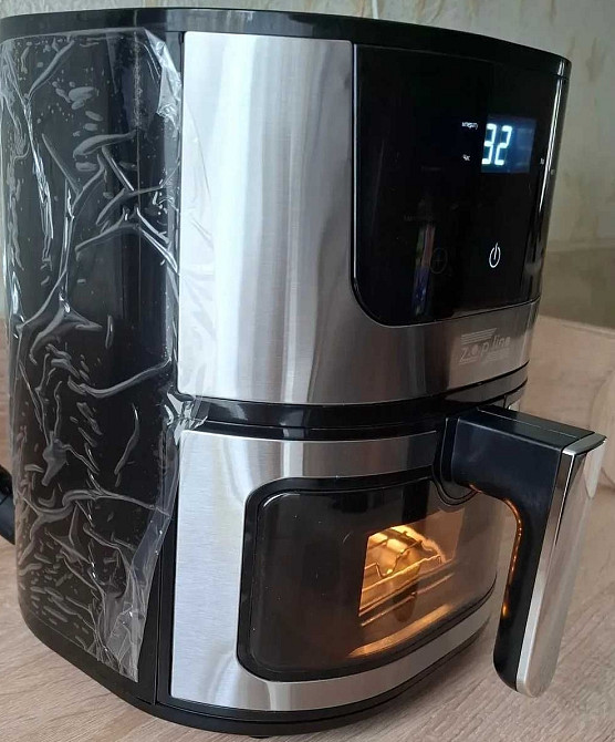 НЕМЕЦКА Аерофритюрниця (аеро гриль) без олії 3500 Вт Zepline ZP-142 8 л. Київ - фото 5