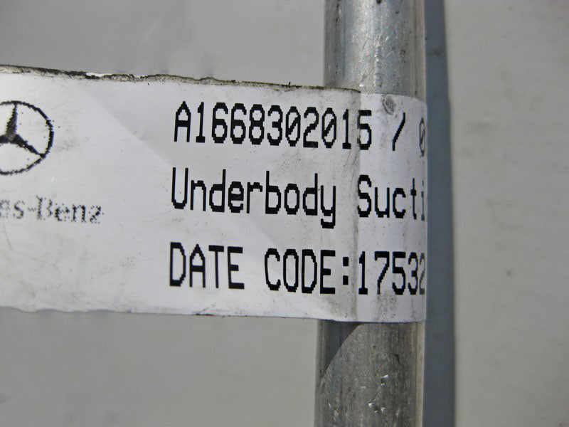 Mercedes-Benz  A1668302015 Трубка кондиціонера заднього клімату в багажнику GL X166 Одеса - фото 3