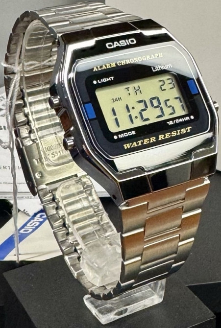Вінтажний годинник CASIO A163WA-1Q Киев - изображение 5