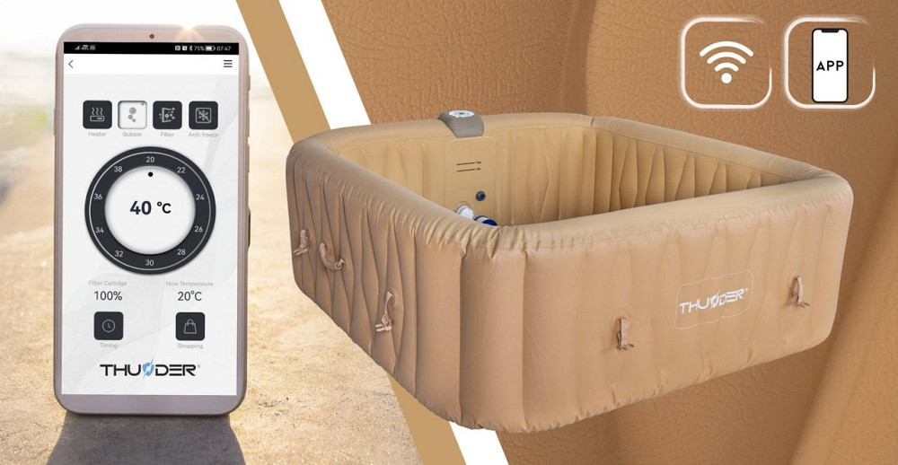 Джакузи-SPA надувное Thunder FRAPPE 6-местная Киев - изображение 7