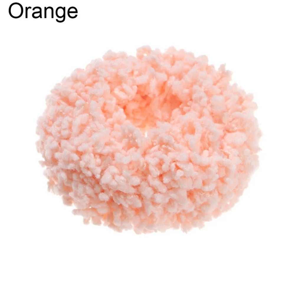 Люмінісцентна гумка для волосся Персиковий Сміла - фото 1