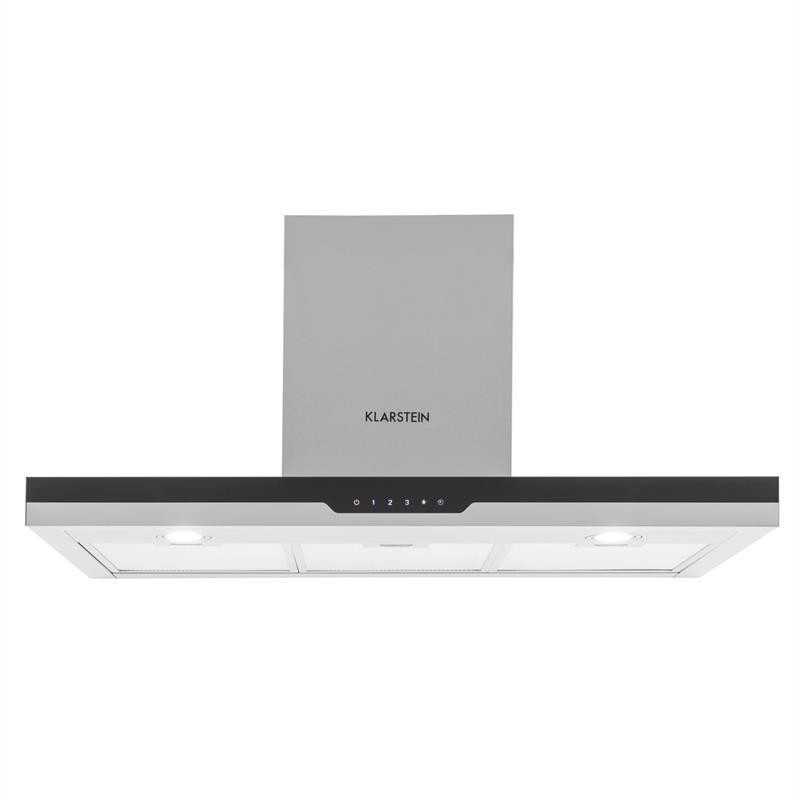 Вытяжка Finessa из нержавеющей стали 90 см настенный монтаж 635 м³/ч стеклянная передняя панель (Германия, Ровно - изображение 3