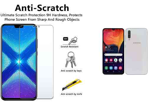 Защитное стекло NeoGlass для Samsung Galaxy A50 2019, Galaxy A50s 2019 – ультрапрозрачное и устойчивое Киев