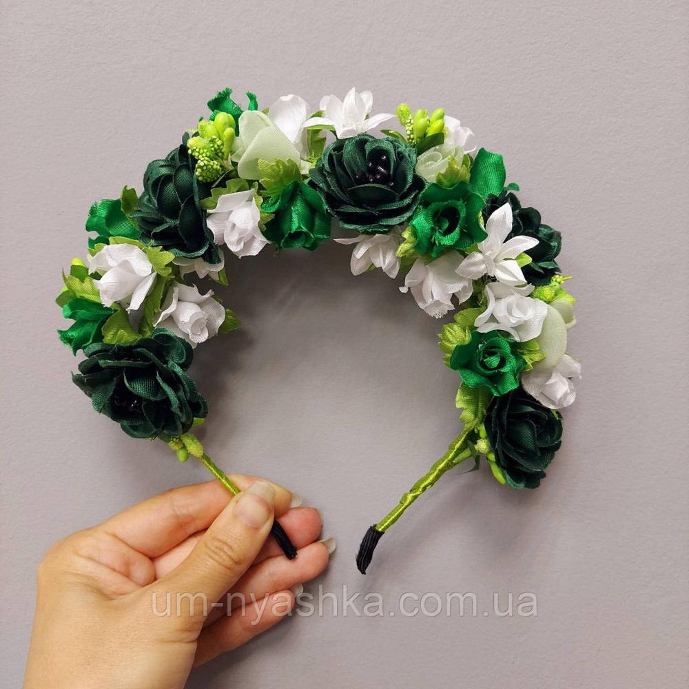 Віночок з квітами 