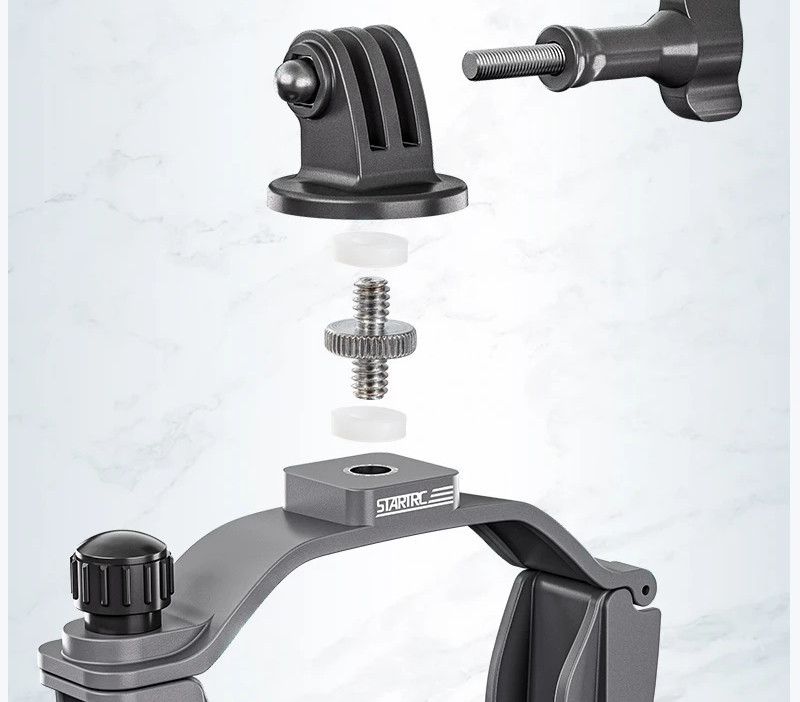 Кріплення 1/4 DJI Air 3 для ліхтаря камери STARTRC 1125160 Київ - фото 2