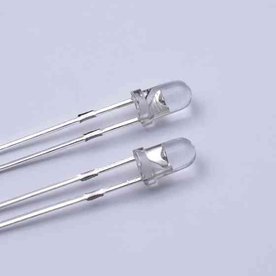 LED світлодіод 3мм 3-3.2В 20мА білий 1000 шт – комплект діодів для пайки, підсвітки та індикації MasterSem Київ