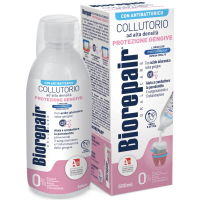 Ополіскувач для порожнини рота Biorepair Догляд за яснами 500 мл (8017331060735) Вінниця - фото 1