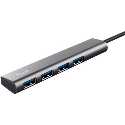 Концентратор Halyx 4-Port USB-A 3.2 Grey Trust (24947_TRUST) Вінниця - фото 11