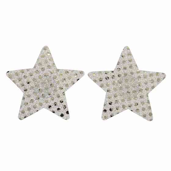 Прикраси для сосків Зірки 8 см сріблястий Київ