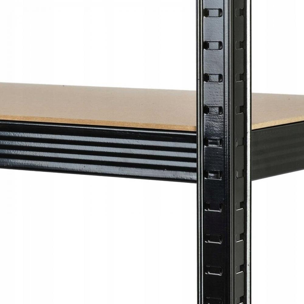 Металевий поличний стелаж вітрина з полицями Siker G7030 150х70х30 см Київ - фото 5