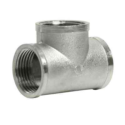 Трійник SOLOMON 1″х1/2″х1″ ВВВ нікель 8202 N Луцк