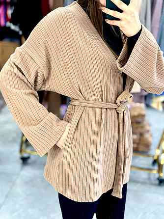 Женский базовый теплый кардиган ангора 