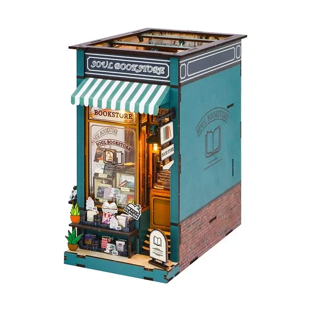 3D Румбокс DIY «Soul Bookstore» Книжкова крамниця M2314 Київ - фото 3