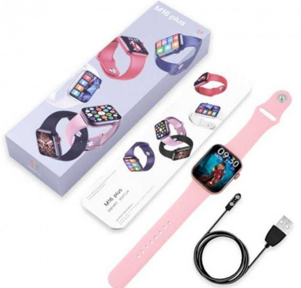 Смарт -Часы Smart Watch M16 Plus 44mm. Aluminium Bluetooth. Киев - изображение 1