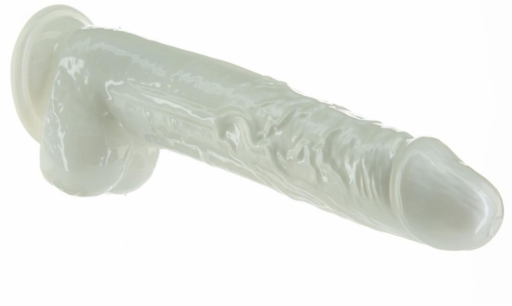 Фалоімітатор ADDICTION Pearl 8.5" Dildo with Balls, віброкуля в подарунок Sex Aura Київ - фото 3