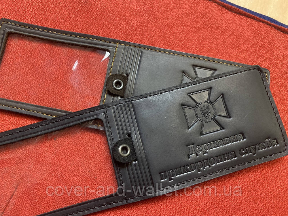 Обкладинка "Державна прикордонна служба" з відділенням для жетону PS Київ - фото 8