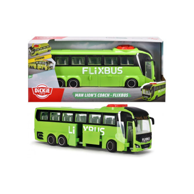 Спецтехніка Dickie Toys Туристичний автобус Фліксбас 26,5 см (3744015) Вінниця - фото 5
