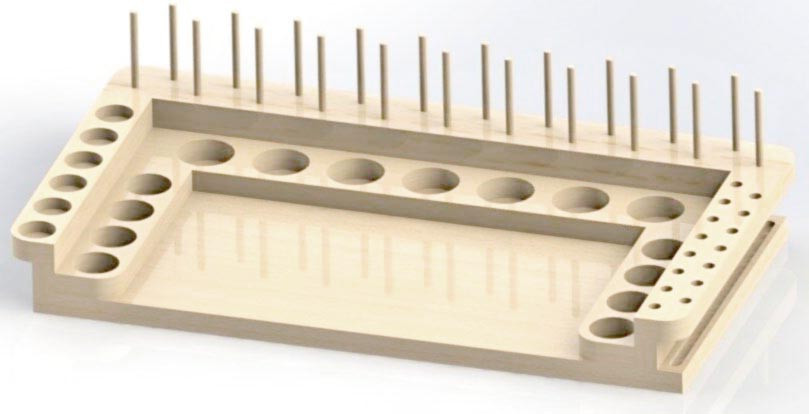 Органайзер для в'язання мушок "Ендре" бланже Миколаїв - фото 1