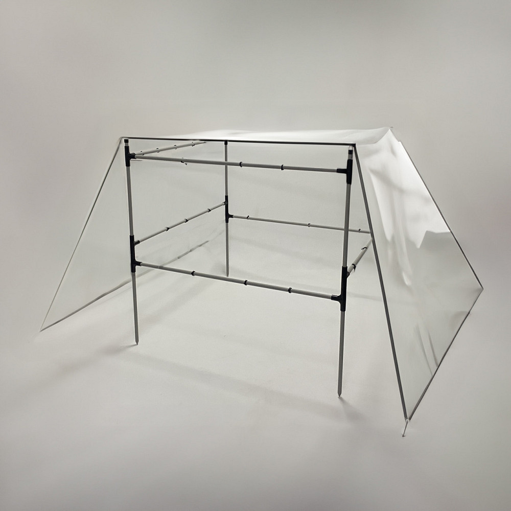 Садова опора для міні-парника Tetra. Каркас для міні теплиці на дачі. Системи для підв'язки рослин. Бориспіль - фото 1