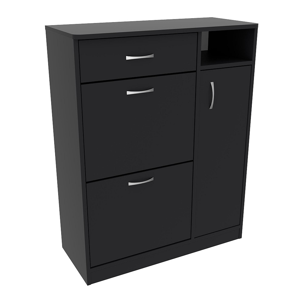 Тумба для обуви №5, Антрацит, 800/350/1010 Львов - изображение 1