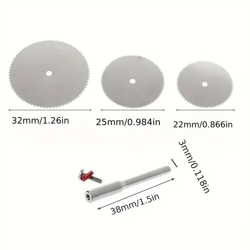 Набір відрізних кругів для різання дерева, пластику, металу Київ - фото 12