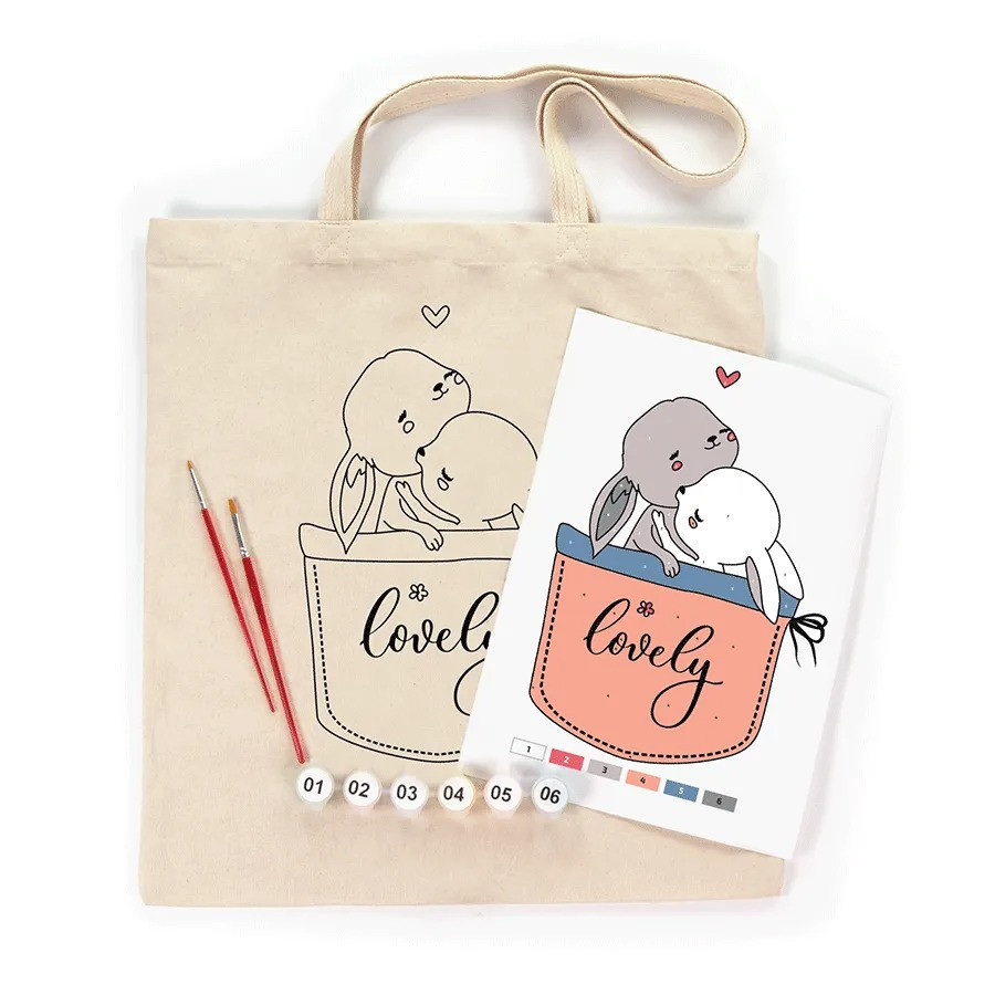 Набор для раскрашивания эко-сумки 