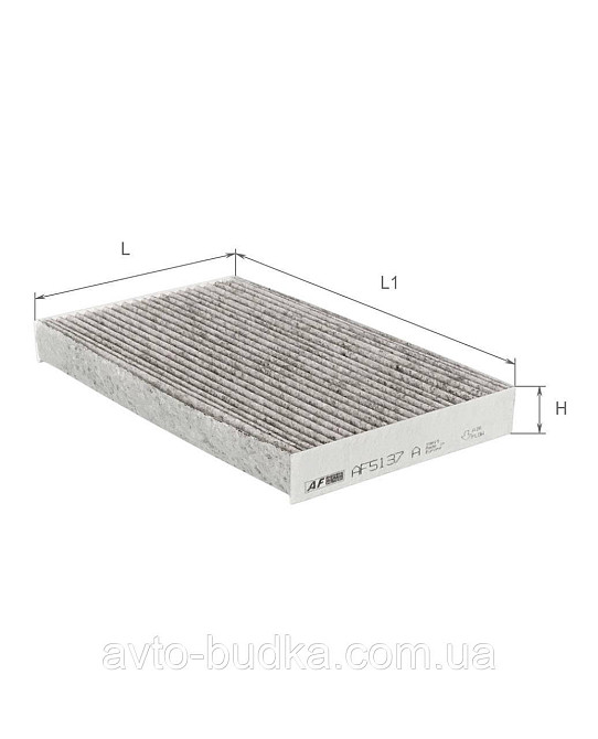Alpha Filter AF5137a Фільтр салону вугільний Renault Fluence, Mégane III,Mégane CC Новий Розділ - фото 1