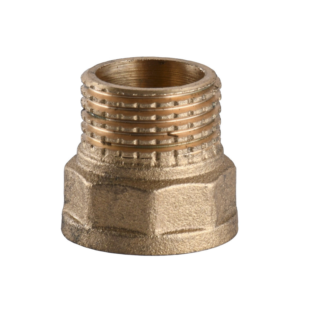 Перехідник латунний 1/2″ВР х 1/2″ЗР штампований А0601А VA (000010498) Київ - фото 2